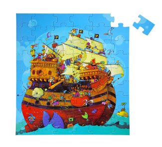 Puzzle aventura imaginaria el barco de barbaroja la unidad