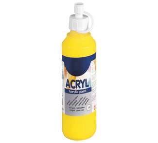 Pintura acrílica tubo de 250 ml. la unidad