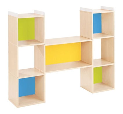 Mueble bibliocubos la H el conjunto