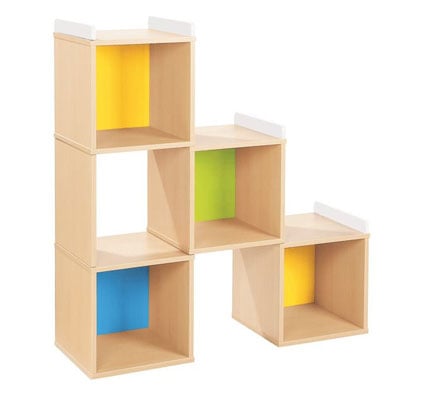 Mueble bibliocubos cascada el conjunto