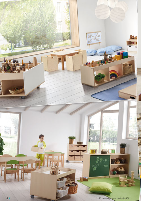Equipamiento aulas Montessori 2022